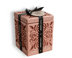 Nemnem Candle Small Cylinder Candle Jar Maltese Heart Tile,